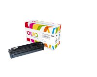 Toner remanufacturé OWA - standard - Noir - pour HP CF210A, CANON 731BK