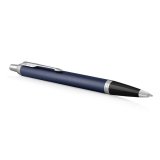 Stylo à bille rétractable IM Bleu Mat C.T.