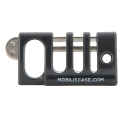 Mobilis 001384 range-câbles Sur bureau/mural Support de câbles Noir 1 pièce(s)