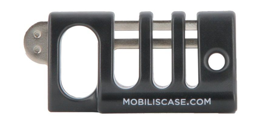 Mobilis 001384 range-câbles Sur bureau/mural Support de câbles Noir 1 pièce(s)