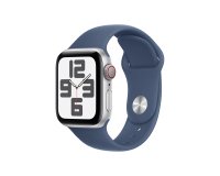 Apple Watch SE OLED 40 mm Digital 324 x 394 Pixeles Pantalla táctil 4G Plata Wifi GPS (satélite)