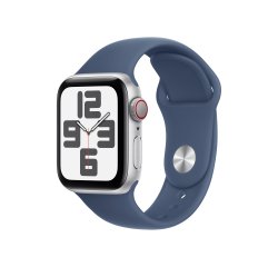 Apple Watch SE OLED 40 mm Digital 324 x 394 Pixeles Pantalla táctil 4G Plata Wifi GPS (satélite)