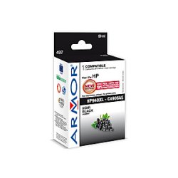 Cartouche Jet d'encre compatible Noir HP 940XL C4906AE K20445