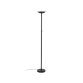 Lampadaire led maulsky réglable faible consommation hauteur 1800mm cordon 2m classe énergétique a 32w coloris noir