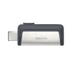 SanDisk Drive USB Ganda Ultra Tipe-C 256 GB lecteur USB flash 256 Go USB Type-A / USB Type-C 3.2 Gen 1 (3.1 Gen 1) Gris, Argent