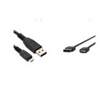 DLH Chargeur voiture USB-A Quick Charge 3.0 livre avec cable USB-C et cable micro USB. 2 ports USB dont 1 port QC Qualcomm 3.0.