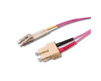 Uniformatic 21324 câble InfiniBand et à fibres optiques 5 m SC LC Rose