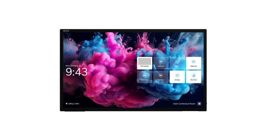 Avocor AVH-7520 lavagna interattiva 190,5 cm (75") 3840 x 2160 Pixel Touch screen Acciaio spazzolato