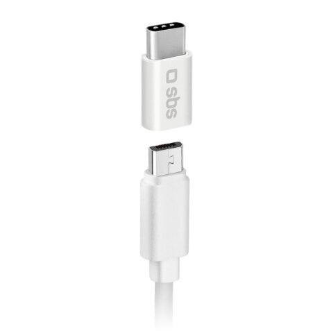 SBS Câble USB Adaptateur Micro USB femelle vers Type C mâle