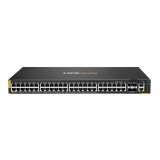 HPE Aruba Networking CX 6200F 48G Class-4 PoE 4SFP 370W Géré L3 Gigabit Ethernet (10/100/1000) Connexion Ethernet, supportant l'alimentation via ce port (PoE) 1U