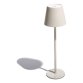 Muitomas TABLELAMPWH lampada da tavolo LED Bianco