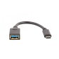 Adaptateur usb type-c vers usb-a 3.0 - noir TCMUSBF