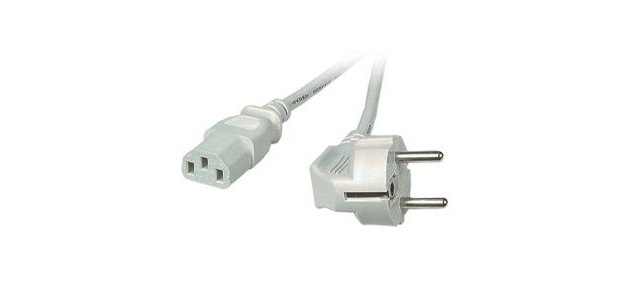 LOGON TC025NCGRE 2.5 m Power plug type C C13 coupler
