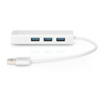 Digitus Adaptador LAN Gigabit y concentrador USB 3.0 de 3 puertos