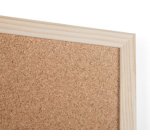 Bi-Office MC070012010 stand informativo e supporto per brochure Sughero, Legno di pino Marrone, Pino