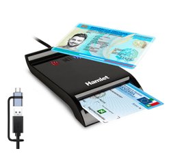 Hamlet HUSCR-NFCX lettore di card readers Nero