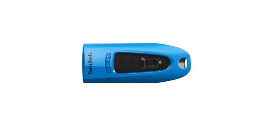 SanDisk Ultra 64GB USB 3.0 lecteur USB flash 64 Go USB Type-A 3.2 Gen 1 (3.1 Gen 1) Bleu