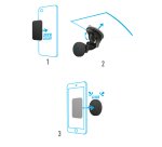 Mobilis 044006 soporte Soporte pasivo Teléfono móvil/smartphone, Navegante Negro