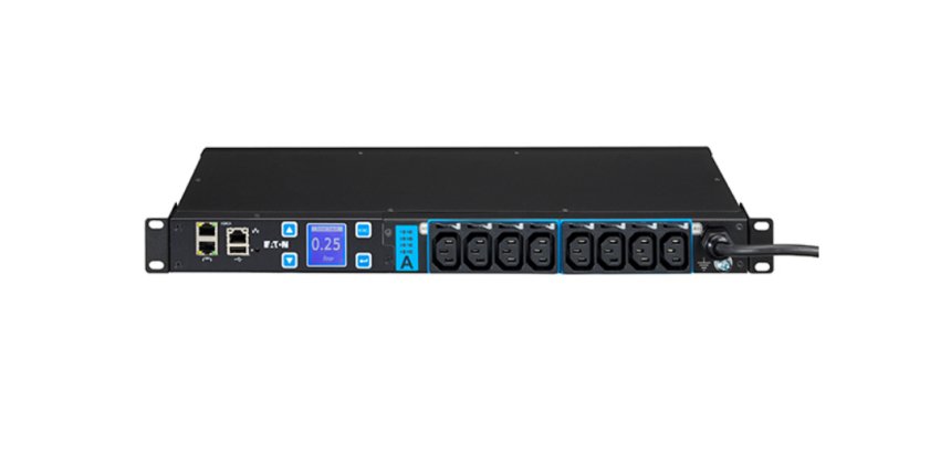 Eaton EMAH28 unité de distribution d'énergie 8 sortie(s) CA 1U Noir