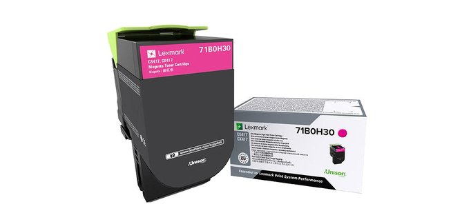 Lexmark 71B0H30 Cartouche de toner 1 pièce(s) Original Magenta