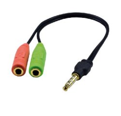 MCL CG-705 câble audio 0,2 m 3,5mm 2 x 3.5mm Noir