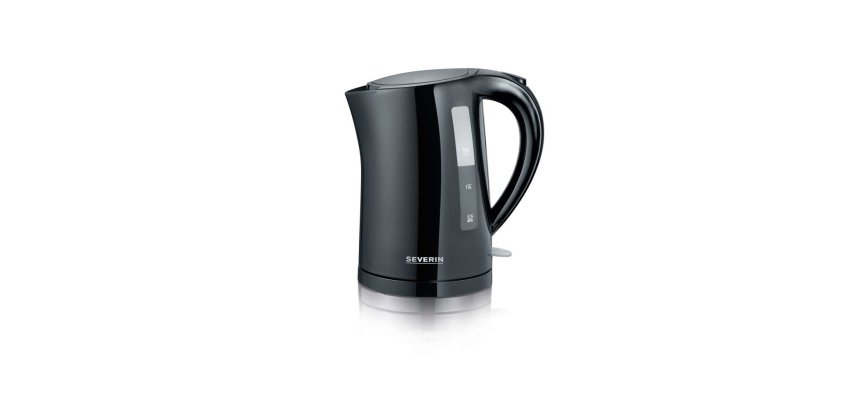 Bouilloire électrique WK 3498, sans fil, noir