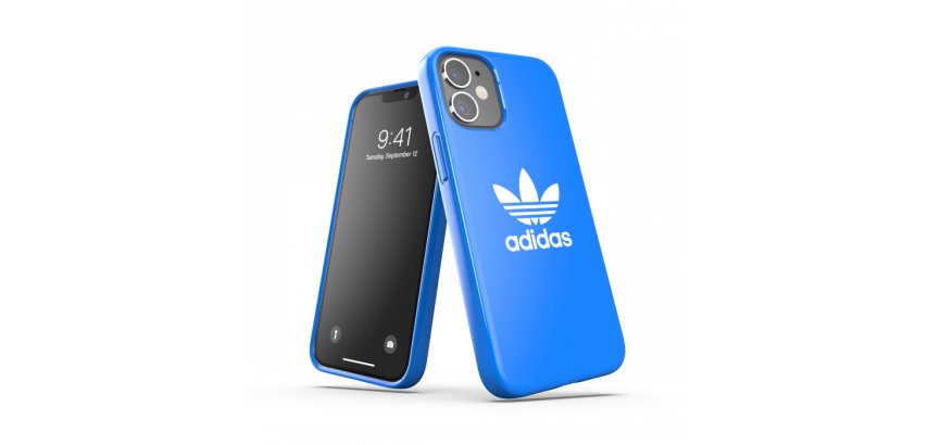 Adidas 42288 custodia per cellulare 13,7 cm (5.4") Cover Blu, Bianco