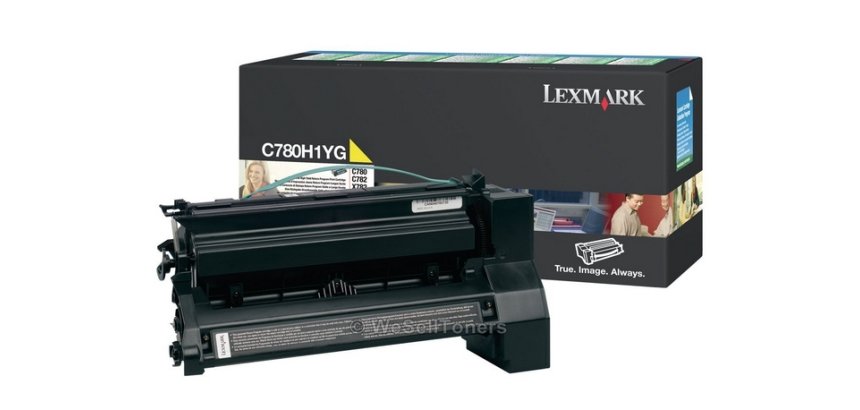 Lexmark C780H1YG Cartouche de toner 1 pièce(s) Original Jaune