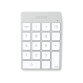 Satechi ST-SALKPS clavier numérique PC portable/de bureau Bluetooth Argent