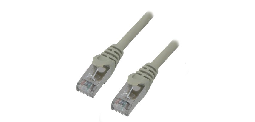 MCL IC5K99A006ASH05 câble de réseau Gris 0,5 m Cat6a S/FTP (S-STP) Rond