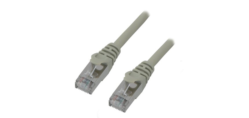MCL IC5K99A006ASH05 câble de réseau Gris 0,5 m Cat6a S/FTP (S-STP) Rond