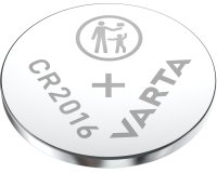 Varta LITHIUM Coin CR2016 (Batteria a bottone, 3V) Blister da 1