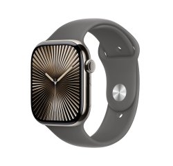 Apple Watch Series 10 OLED 46 mm Digital 416 x 496 Pixeles Pantalla táctil 4G Titanio Wifi GPS (satélite)