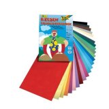 Bloc dessin folia lisse couleur 24x32 cm 130g 50      feuilles coloris assortis