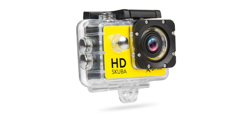 Hamlet Exagerate Skuba Action Cam action camera HD con schermo LCD da 2 pollici con custodia impermeabile de manico galleggiante