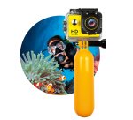 Hamlet Exagerate Skuba Action Cam action camera HD con schermo LCD da 2 pollici con custodia impermeabile de manico galleggiante