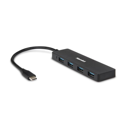 Hamlet XHUB4031TC interface hub USB 3.2 Gen 2 (3.1 Gen 2) Type-C 5000 Mbit/s Black