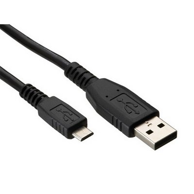 Hamlet Cavo da USB Tipo A maschio a Micro USB Tipo B maschio da 1,5 m nero