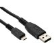 Hamlet Cavo da USB Tipo A maschio a Micro USB Tipo B maschio da 1,5 m nero