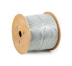 LINK Cavo Solido Utp Per Reti Categoria 6 Lszh Awg23 In Rame Matassa Mt 305 Classe Cpr Eca Guaina Bianca