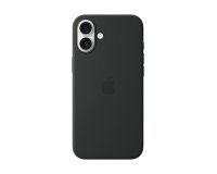 Apple Coque en silicone avec MagSafe pour iPhone 16 Plus - Noir