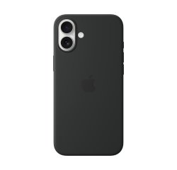 Apple Funda de silicona con MagSafe para el iPhone 16 Plus - Negro