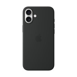 Apple Coque en silicone avec MagSafe pour iPhone 16 Plus - Noir
