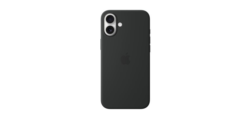 Apple Funda de silicona con MagSafe para el iPhone 16 Plus - Negro
