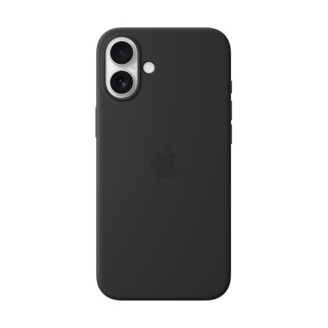 Apple Coque en silicone avec MagSafe pour iPhone 16 Plus - Noir