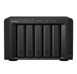 Synology DX517 boîtier de disques 0 To Bureau Noir
