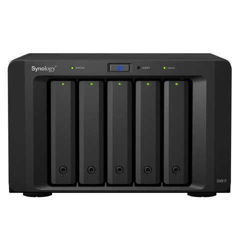 Synology DX517 boîtier de disques Bureau Noir