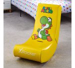 X Rocker Video Rocker - Yoshi Console Gaming Chair Green, Yellow