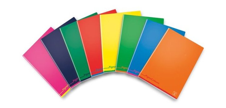 Pigna 023087510 writing notebook A4 40 sheets Assorted colours