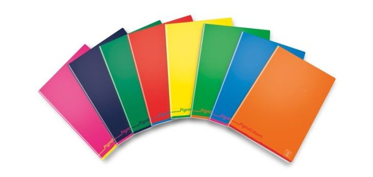 Pigna 023087510 quaderno per scrivere A4 40 fogli Colori assortiti